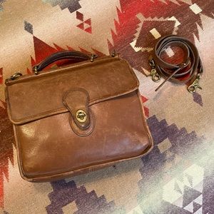 Vintage Coach Willis in British Tan 9927 Made in USA